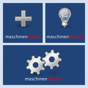 maschinentypen: maschinenretter, -denker und -macher